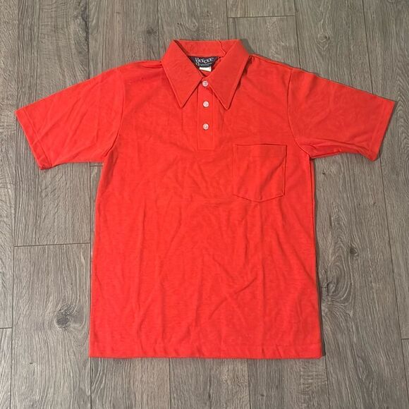 Vintage 80’s Orange‎ Dee Cee Polo Shirt EUC - Picture 1 of 3